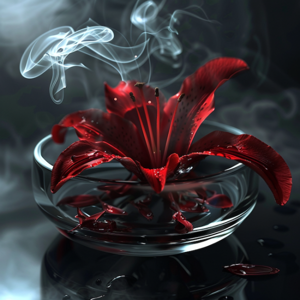 &copy; Midjourney | Blüte im Aschenbecher, Zeichen für den Weltnichtrauchertag