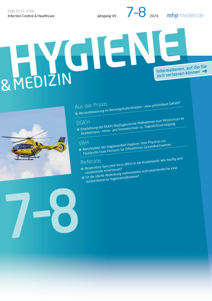 HYGIENE & MEDIZIN 07+08/2024