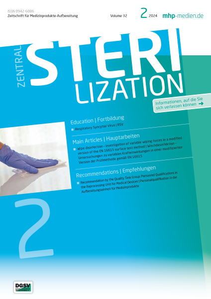 ZENTRALSTERILISATION 02/2024