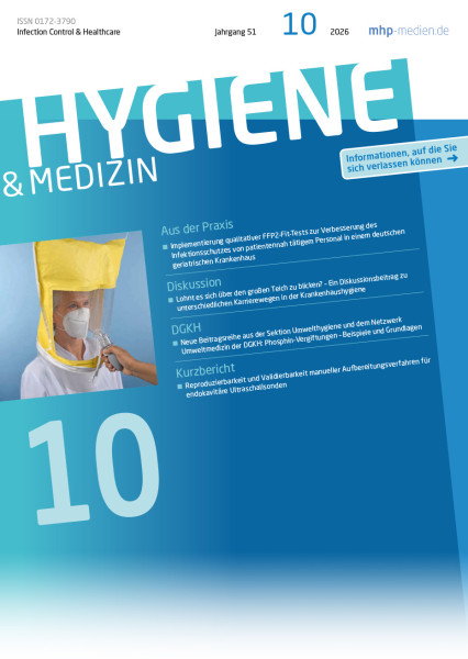 HYGIENE & MEDIZIN 10/2026
