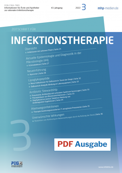Zeitschrift für Infektionstherapie 03/2022