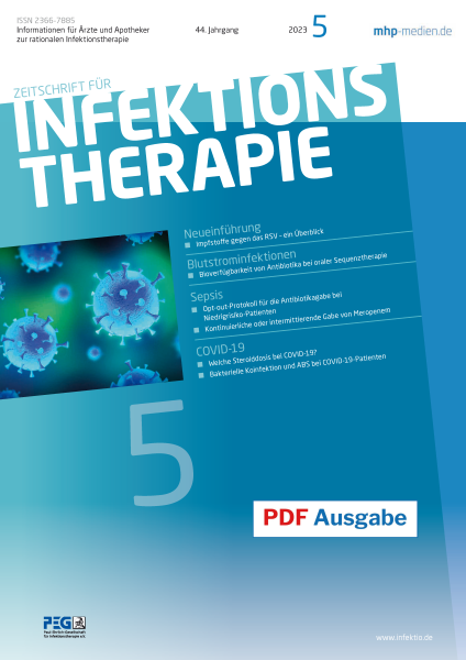 Zeitschrift für Infektionstherapie 05/2023
