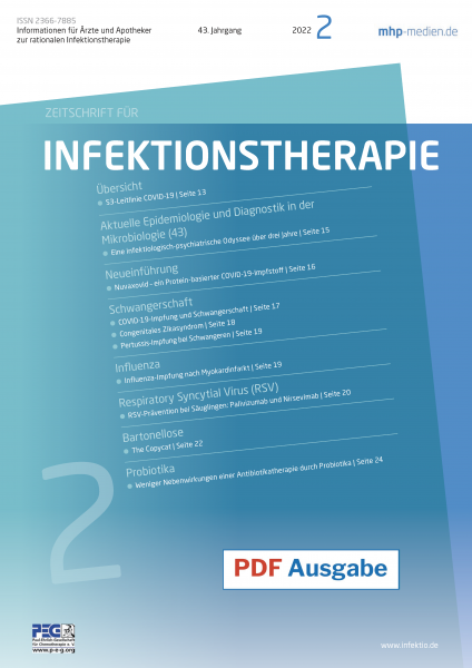 Zeitschrift für Infektionstherapie 02/2022