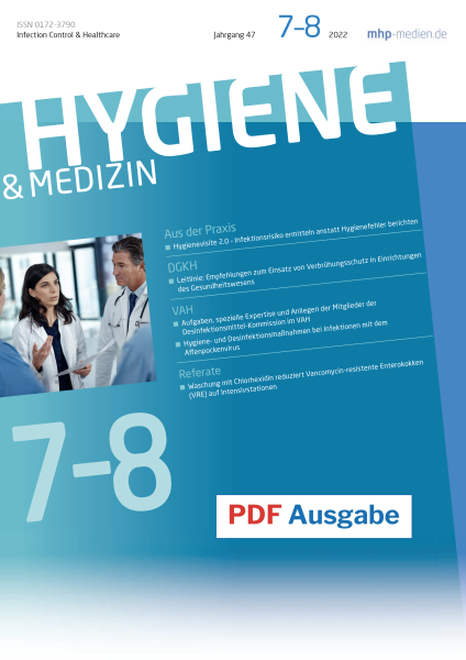 HYGIENE & MEDIZIN - 07+08/2022