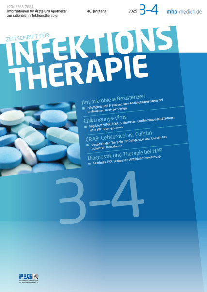 Zeitschrift für Infektionstherapie 03+04/2025