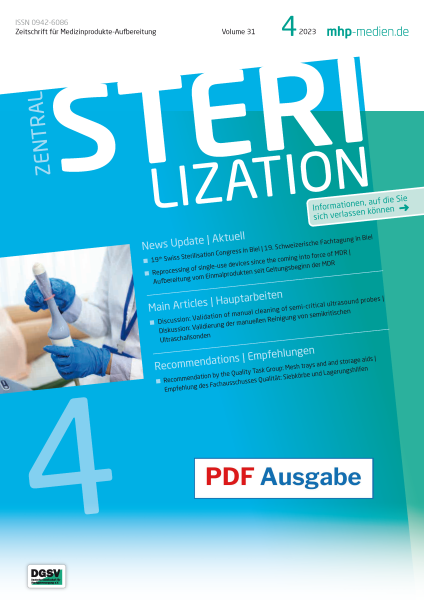 ZENTRALSTERILISATION 04/2023