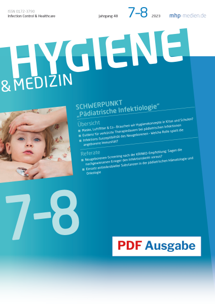 HYGIENE & MEDIZIN 08/2023