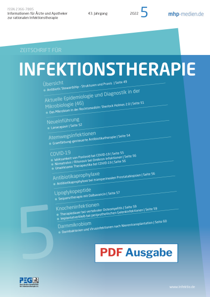 Zeitschrift für Infektionstherapie 05/2022