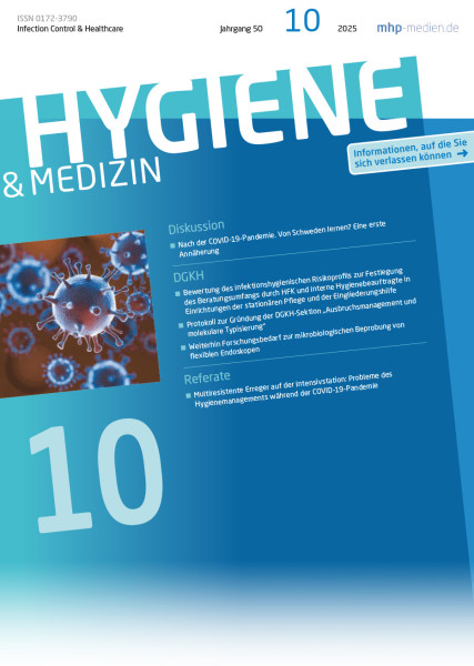 HYGIENE & MEDIZIN 10/2025