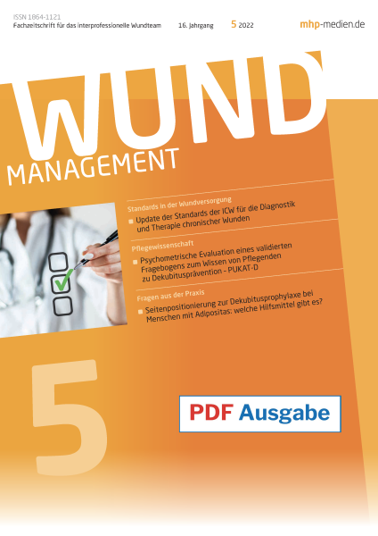WUNDmanagement 05/2022