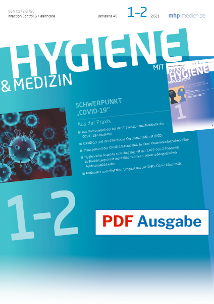 HYGIENE & MEDIZIN - 01+02/2021
