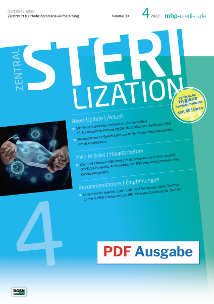 ZENTRALSTERILISATION 04/2022