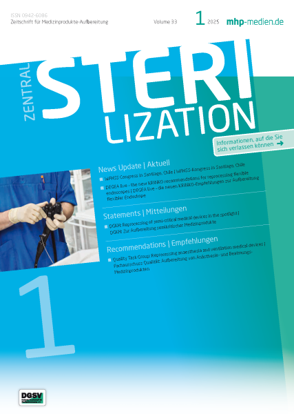 ZENTRALSTERILISATION 01/2025
