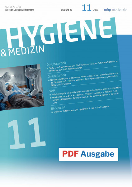 HYGIENE & MEDIZIN 11.2021