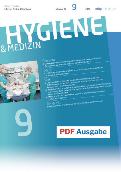 HYGIENE & MEDIZIN - 09/2022