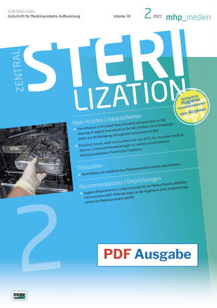 ZENTRALSTERILISATION 02/2022